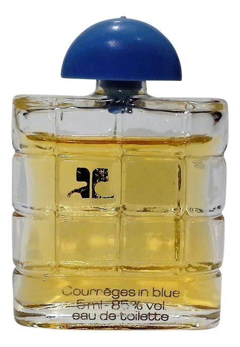 perfume courreges in blue